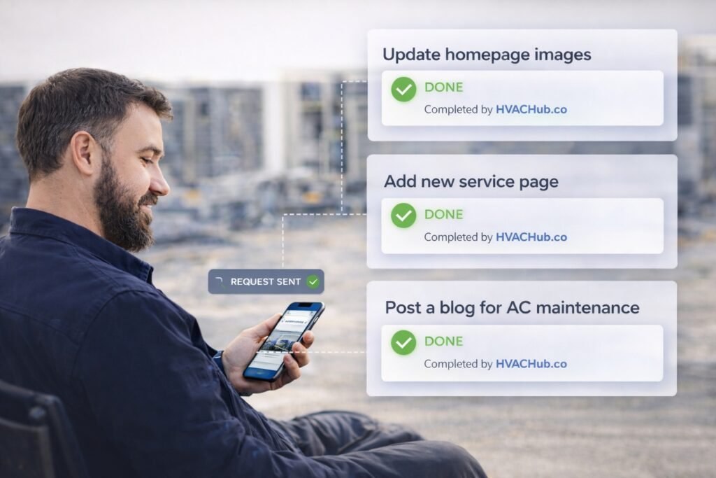HVAC Website Maintenance Plan