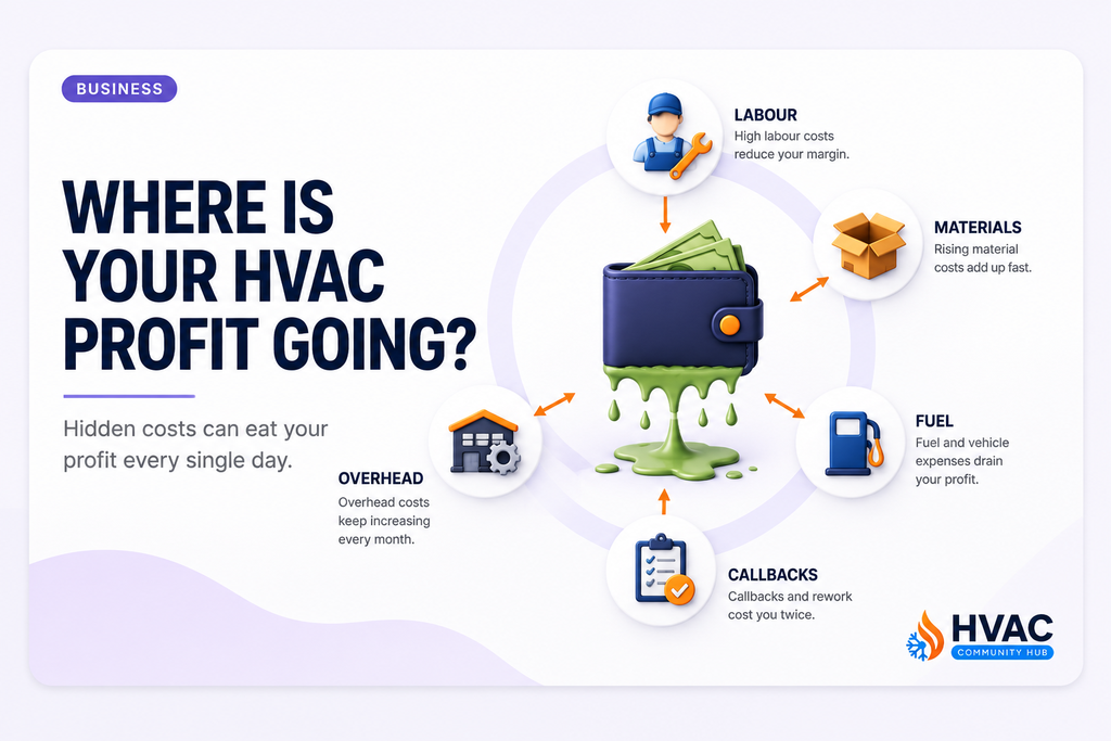 Hidden HVAC profitability costs reducing business profit